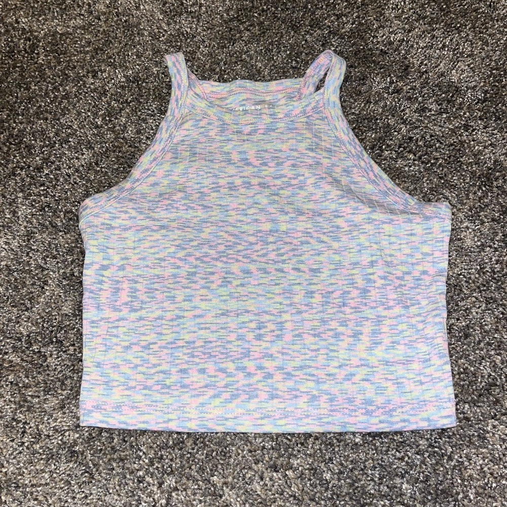American Eagle colorful tank, size S